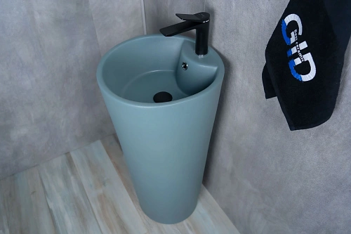 Раковина Gid Nb131gm 81116 напольная зеленая хаки 40x40x84 Раковина Gid Nb131gm 81116 напольная зеленая хаки 40x40x84