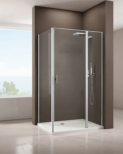 Душевой уголок Allen Brau Priority 100x80 хром 3.31004.00 + 3.31013.00 Душевой уголок Allen Brau Priority 100x80 хром 3.31004.00 + 3.31013.00