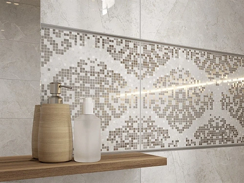 Бордюр Cersanit Dallas светло-серый 6x60 DA1L521 Бордюр Cersanit Dallas светло-серый 6x60 DA1L521