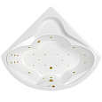 Акриловая ванна WHITECROSS Konsul 150x150 &quot;ULTRA&quot; золото 0110.150150.100.ULTRA.GL