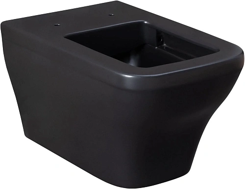 Унитаз подвесной Allen Brau Infinity 4.21011.31 с крышкой, черный матовый Унитаз подвесной Allen Brau Infinity 4.21011.31 с крышкой, черный матовый