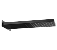 Детальная картинка товара «верхний душ remer 350sscanox настенный 50x20 см, черный матовый»