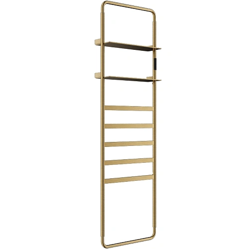 Полотенцесушитель электрический Wonzon & Woghand брашированное золото (WW-A205-BG) Полотенцесушитель электрический Wonzon & Woghand брашированное золото (WW-A205-BG)