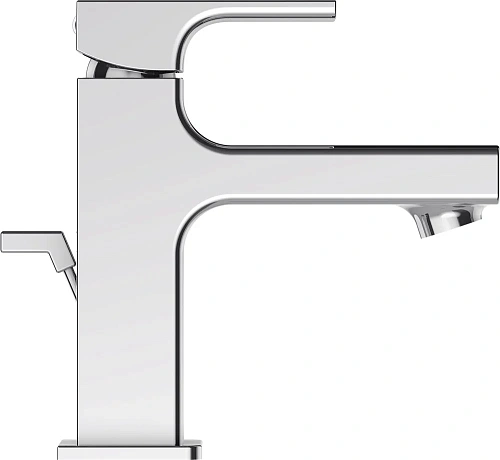 Смеситель для раковины Jacob Delafon Strayt E8776-CP с донным клапаном Смеситель для раковины Jacob Delafon Strayt E8776-CP с донным клапаном