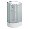 Картинка анонса товара «душевая кабина niagara classic ng-2310-14rbk (1200х800х2000) высокий поддон (40см) стекло матовое 23101424rbk»