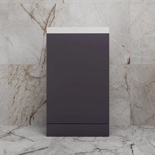 Тумба под раковину Style Line МОНО 50 см ЛС-00002451 напольная, графит Тумба под раковину Style Line МОНО 50 см ЛС-00002451 напольная, графит