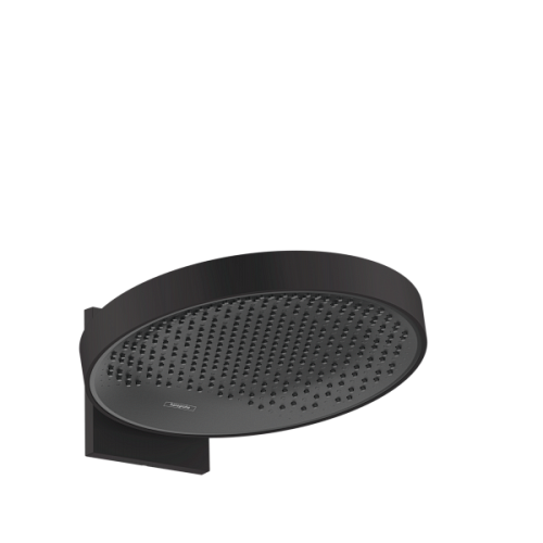 Верхний душ Hansgrohe Rainfinity 360 1jet с настенным креплением 26230670, матовый черный Верхний душ Hansgrohe Rainfinity 360 1jet с настенным креплением 26230670, матовый черный