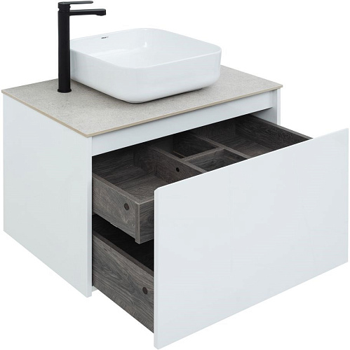 Тумба под раковину Aquanet Nova Lite 75 белый (1 ящик) 00242275 Тумба под раковину Aquanet Nova Lite 75 белый (1 ящик) 00242275