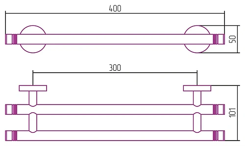 Полотенцедержатель Сунержа КАНЬОН двойной / L 400 03-3002-0400 Золото Полотенцедержатель Сунержа КАНЬОН двойной / L 400 03-3002-0400 Золото