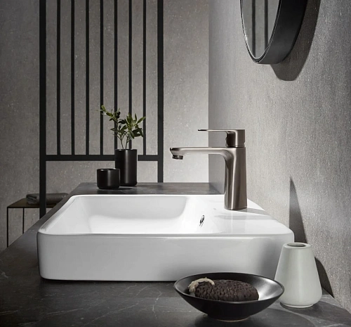 Смеситель для раковины ARROW AMP11848H90 серый Смеситель для раковины ARROW AMP11848H90 серый