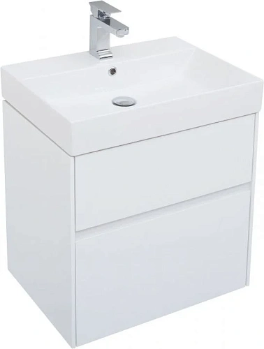 Тумба под раковину Aquanet Бруклин 60 белый 00203958 Тумба под раковину Aquanet Бруклин 60 белый 00203958