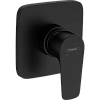 Смеситель для душа Hansgrohe Talis E, скрытого монтажа, без скрытой части 71764670, матовый черный