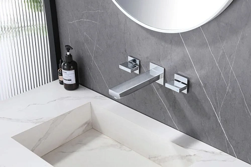 Смеситель для раковины ABBER Daheim AF82122 скрытого монтажа, хром Смеситель для раковины ABBER Daheim AF82122 скрытого монтажа, хром