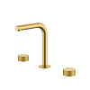Смеситель для раковины Boheme Stick 152-MG.2 TOUCH на 3 отверстия Matt Gold