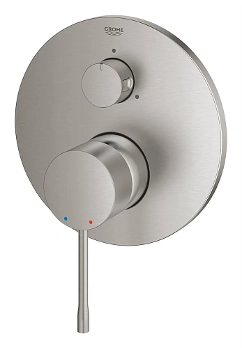 Смеситель для ванны GROHE Essence с переключателем на 3 положения, суперсталь (24092DC1) внешняя час Смеситель для ванны GROHE Essence с переключателем на 3 положения, суперсталь (24092DC1) внешняя час