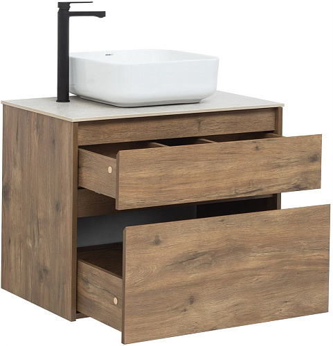 Тумба под раковину Aquanet Nova Lite 75 дуб рустикальный (2 ящика) 00249515 Тумба под раковину Aquanet Nova Lite 75 дуб рустикальный (2 ящика) 00249515
