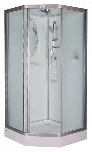 Душевая кабина Esbano ELEGANCIA (ESKB90PR) пятиугольная с крышей EST-90PR: 90x90x210см Душевая кабина Esbano ELEGANCIA (ESKB90PR) пятиугольная с крышей EST-90PR: 90x90x210см