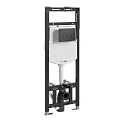Инсталляция для унитаза WasserKRAFT Alme 15TLT.010.ME.MB01 с клавишей смыва черный Инсталляция для унитаза WasserKRAFT Alme 15TLT.010.ME.MB01 с клавишей смыва черный