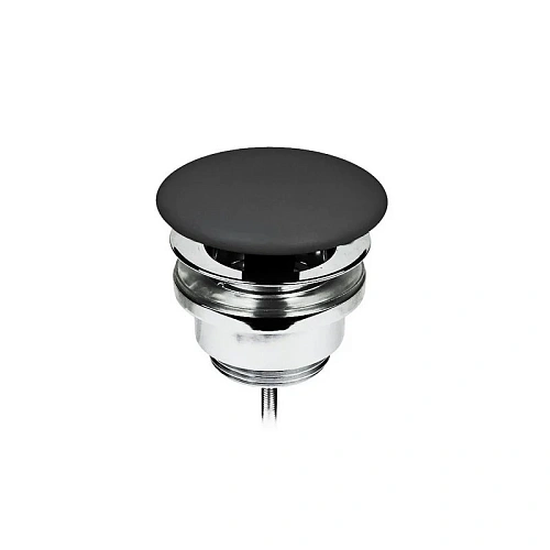 Донный клапан Kludi ROTEXA 1047039-00 черный матовый Донный клапан Kludi ROTEXA 1047039-00 черный матовый