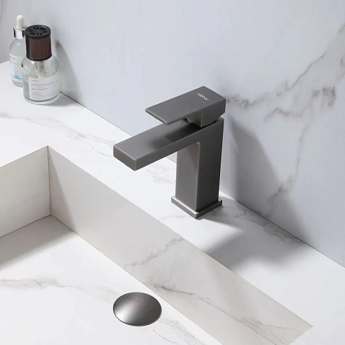 Смеситель для раковины ABBER Daheim AF8210NG никель Смеситель для раковины ABBER Daheim AF8210NG никель