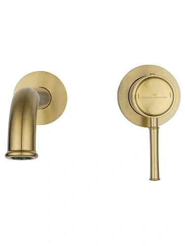 Смеситель для раковины Wonzon & Woghand TOR встраиваемый, брашированное золото (WW-88869073-BG) Смеситель для раковины Wonzon & Woghand TOR встраиваемый, брашированное золото (WW-88869073-BG)