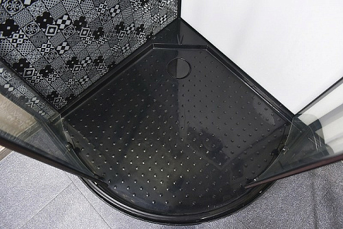 Душевая кабина Esbano ELEGANCIA (ESKBB90CR) полукруглая с крышей ESB-90CR 90x90x210см Душевая кабина Esbano ELEGANCIA (ESKBB90CR) полукруглая с крышей ESB-90CR 90x90x210см