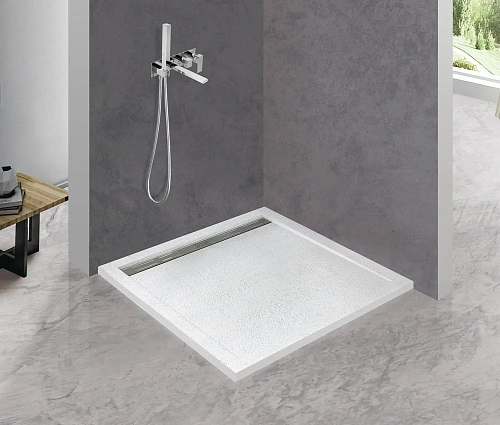 Душевой поддон CEZARES TRAY-AS-A-80-30-W 800x800 искусственный камень, белый Душевой поддон CEZARES TRAY-AS-A-80-30-W 800x800 искусственный камень, белый
