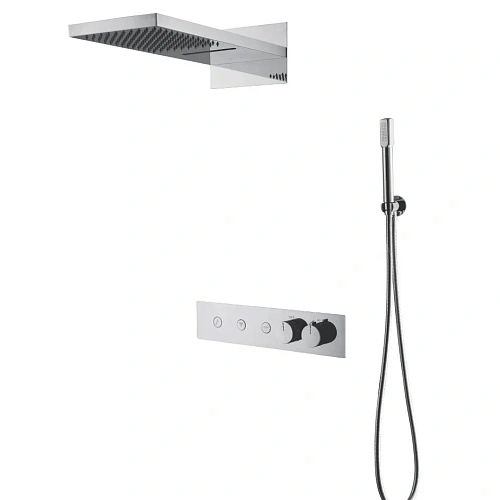 Душевая система Boheme FUSION 131-CR с термостатом CHROME встраиваемая Душевая система Boheme FUSION 131-CR с термостатом CHROME встраиваемая