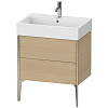 Картинка анонса товара «тумба под раковину duravit xviu xv45350b171 напольная 68 см средиземноморский дуб»