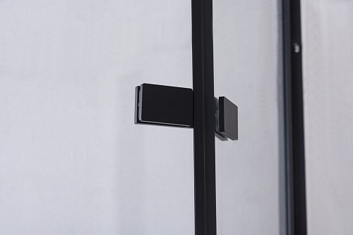 Душевой уголок Niagara Nova NG-6814-08 BLACK (100x100x195) квадратная, распашн, профиль черный, стекло прозрачное (6мм) 681408111BLACK Душевой уголок Niagara Nova NG-6814-08 BLACK (100x100x195) квадратная, распашн, профиль черный, стекло прозрачное (6мм) 681408111BLACK