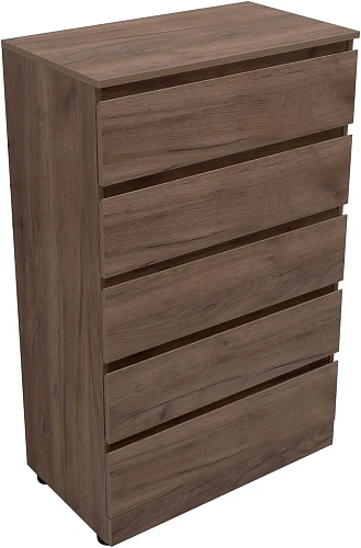 Комод Aquanet Сканди 700x400 Дуб крафт (5 ящиков) 00302552 Комод Aquanet Сканди 700x400 Дуб крафт (5 ящиков) 00302552