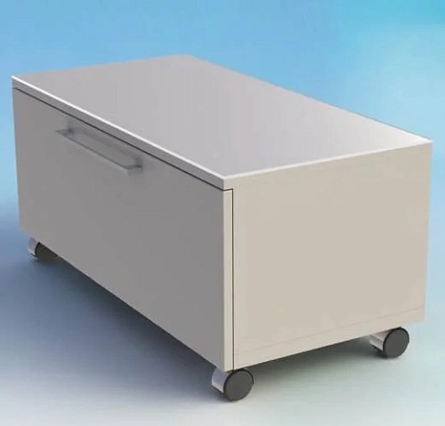 Тумба под раковину De Aqua Квадро-2 80 белый (подкатная 1 ящик) 00185588 Тумба под раковину De Aqua Квадро-2 80 белый (подкатная 1 ящик) 00185588