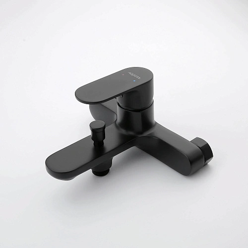 Смеситель для ванны Aquatek АЛЬФА AQ1940MB матовый черный Смеситель для ванны Aquatek АЛЬФА AQ1940MB матовый черный