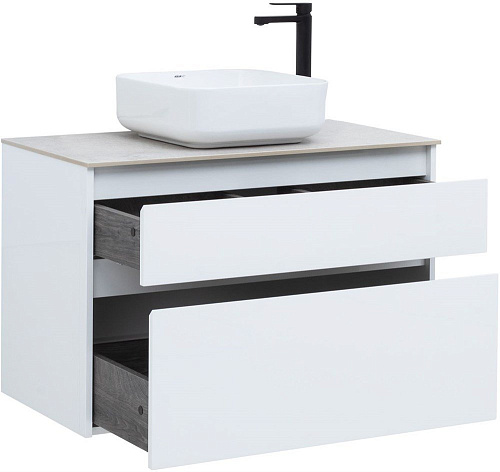 Тумба под раковину Aquanet Nova Lite 90 белый (2 ящика) 00242268 Тумба под раковину Aquanet Nova Lite 90 белый (2 ящика) 00242268