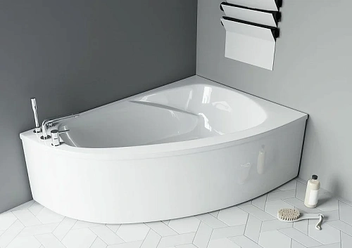 Ванна из искусственного камня Astra-Form Тиора R, белая 01010028 Ванна из искусственного камня Astra-Form Тиора R, белая 01010028