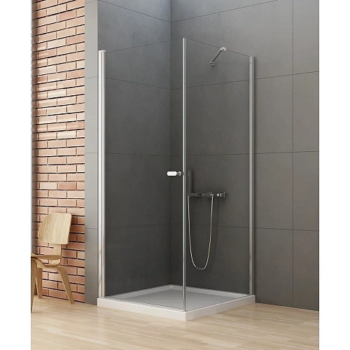 Душевой уголок NEW TRENDY NEW SOLEO 70x100x195 D-0139A/D-0089B хром Душевой уголок NEW TRENDY NEW SOLEO 70x100x195 D-0139A/D-0089B хром