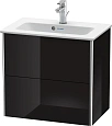 Тумба под раковину Duravit XSquare XS416504040 подвесная 61 см черный глянцевый Тумба под раковину Duravit XSquare XS416504040 подвесная 61 см черный глянцевый