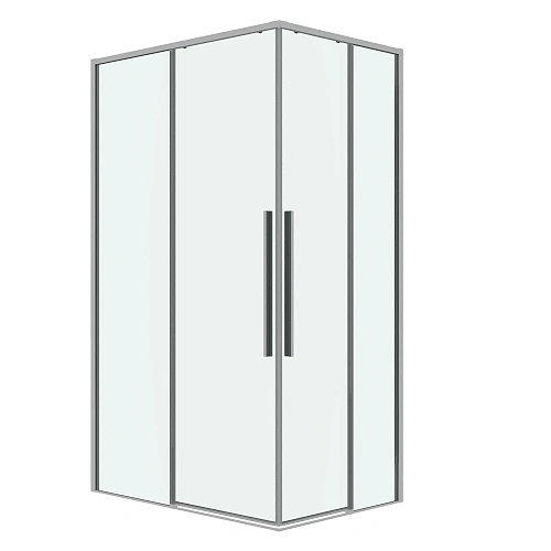 Душевой уголок GROSSMAN Galaxy 1/2.K33.01.11.10.00-1/2.K33.01.10.10.00 (110х100х195) раздвижная,хром,стекло прозрачное Душевой уголок GROSSMAN Galaxy 1/2.K33.01.11.10.00-1/2.K33.01.10.10.00 (110х100х195) раздвижная,хром,стекло прозрачное