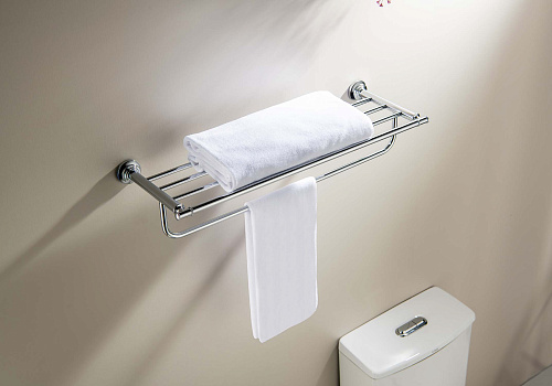 Полотенцедержатель Aquatek КЛАССИК AQ4515CR хром Полотенцедержатель Aquatek КЛАССИК AQ4515CR хром