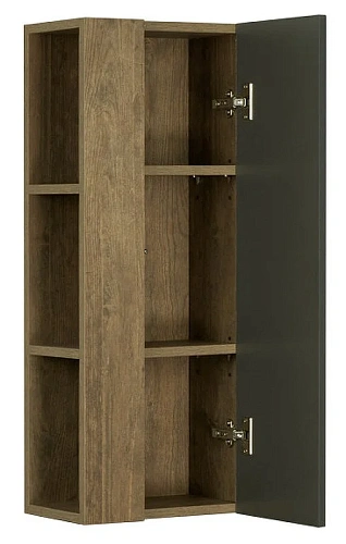 Шкаф-пенал Aquaton Терра 1-створчатый дуб кантри, антрацит 1A247503TEKA0 Шкаф-пенал Aquaton Терра 1-створчатый дуб кантри, антрацит 1A247503TEKA0