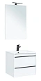 Комплект мебели Aquanet Lino 60 белый матовый 00271951 Комплект мебели Aquanet Lino 60 белый матовый 00271951
