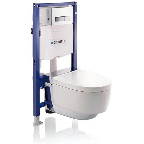 Унитаз подвесной Geberit AquaClean Mera Classic 146.204.11.1 с функцией биде панель белая Унитаз подвесной Geberit AquaClean Mera Classic 146.204.11.1 с функцией биде панель белая