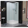 Душевая кабина Frank F409/1 White без крыши белый профиль 90x90 124009 Душевая кабина Frank F409/1 White без крыши белый профиль 90x90 124009