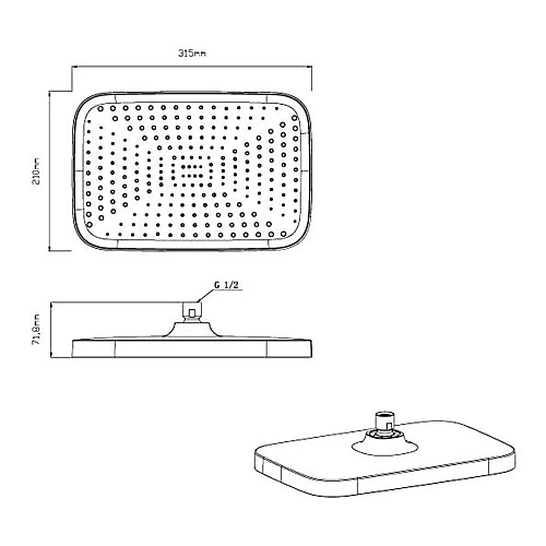 Душевая система Vincea VSFW-4211RCH встраиваемая, 2 режима, хром Душевая система Vincea VSFW-4211RCH встраиваемая, 2 режима, хром