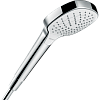 Картинка анонса товара «душевая лейка hansgrohe croma select e vario ecosmart 9 л/мин. 26813400, белый/хром»
