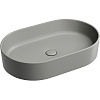 Картинка анонса товара «раковина ceramica nova element cn6048mh антрацит матовый накладная»