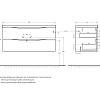 Тумба под раковину BelBagno MARINO-1100-2C-SO-BL-P подвесная 1100x450 Bianco Lucido Тумба под раковину BelBagno MARINO-1100-2C-SO-BL-P подвесная 1100x450 Bianco Lucido
