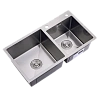 Кухонная мойка Splenka S706.7843.05 с двумя чашами из нержавеющей стали в базу от 80см, сатин Кухонная мойка Splenka S706.7843.05 с двумя чашами из нержавеющей стали в базу от 80см, сатин