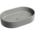 Раковина Ceramica Nova ELEMENT CN6048MH Антрацит матовый накладная Раковина Ceramica Nova ELEMENT CN6048MH Антрацит матовый накладная