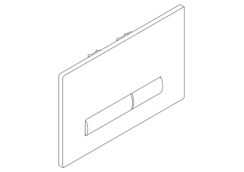 Клавиша смыва BelBagno GENOVA белый BB018-GV-BIANCO Клавиша смыва BelBagno GENOVA белый BB018-GV-BIANCO